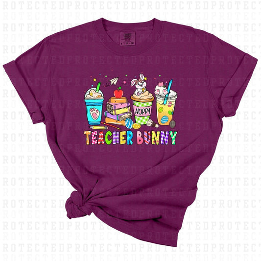 TEACHER BUNNY - DTF TRANSFER