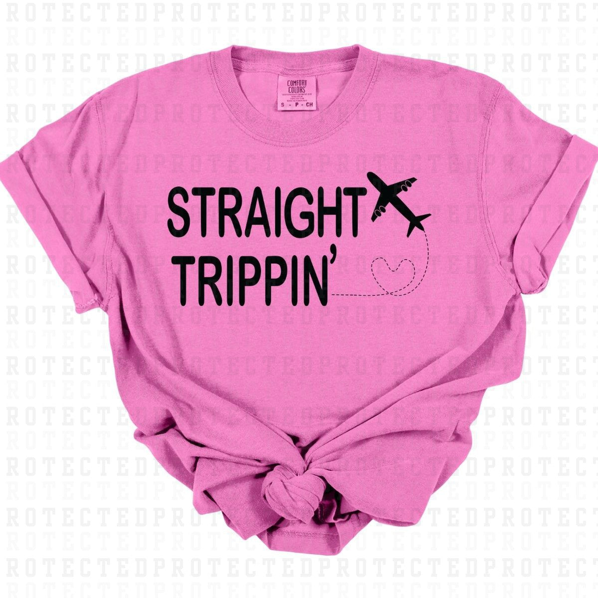 STRAIGHT TRIPPIN' *SINGLE COLOR* - DTF TRANSFER