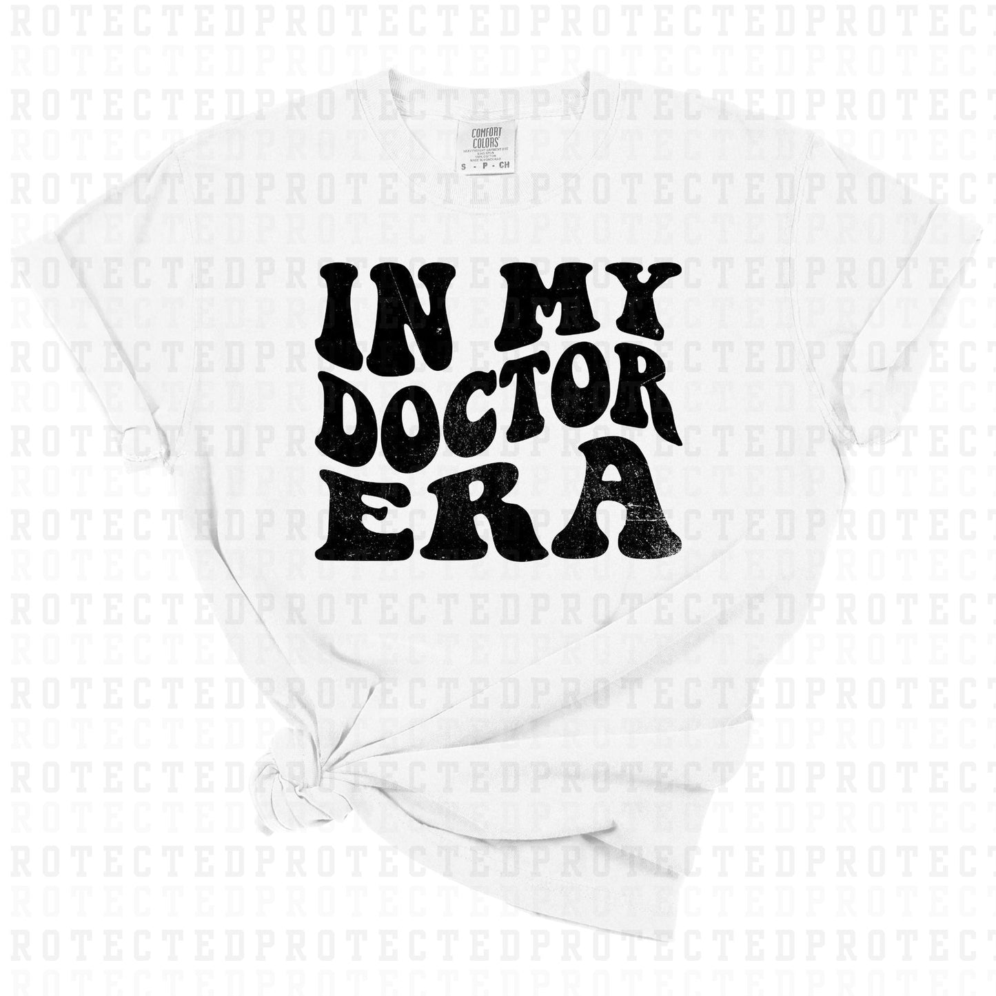 IN MY DOCTOR ERA *SINGLE COLOR* - DTF TRANSFER