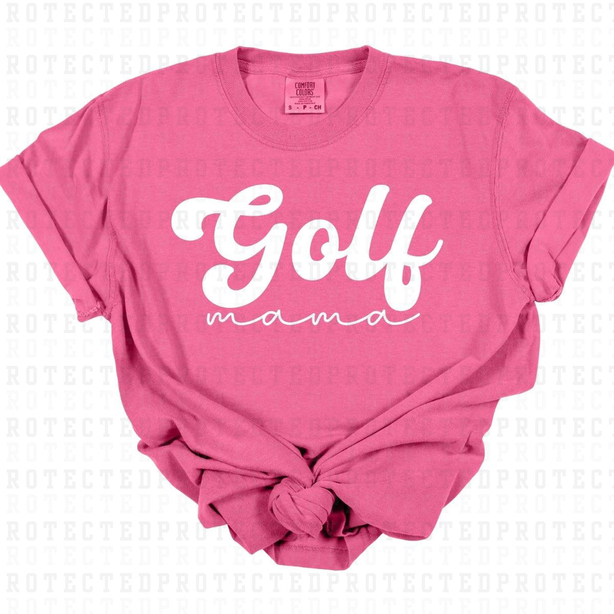 GOLF MAMA *SINGLE COLOR* - DTF TRANSFER