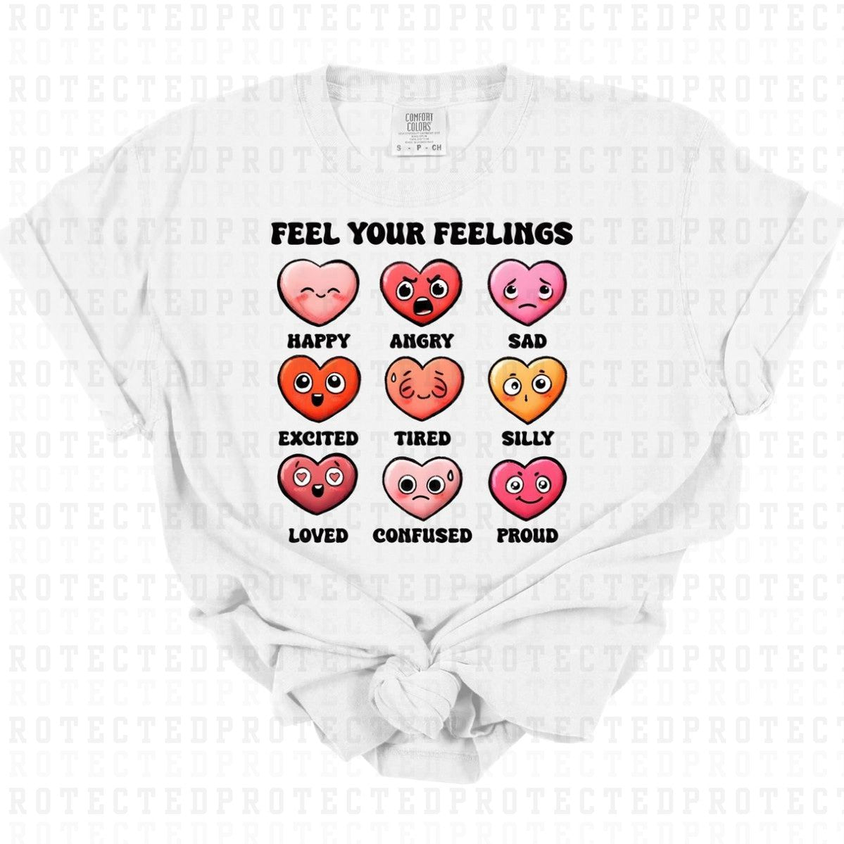 FEEL YOUR FEELINGS - DTF TRANSFER