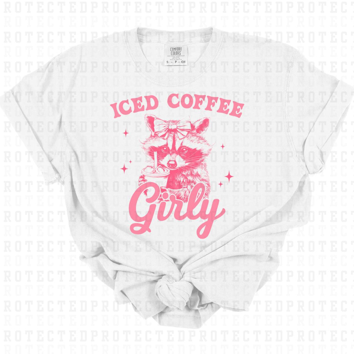 ICED COFFEE GIRLY - DTF TRANSFER