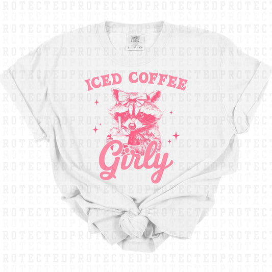 ICED COFFEE GIRLY - DTF TRANSFER