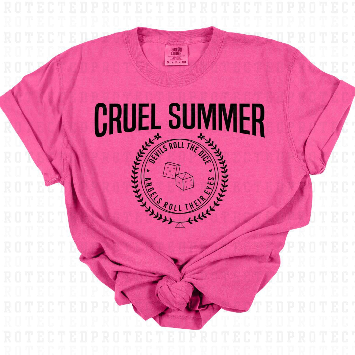 CRUEL SUMMER *SINGLE COLOR* - DTF TRANSFER