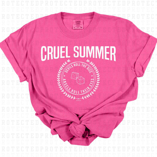 CRUEL SUMMER *SINGLE COLOR* - DTF TRANSFER