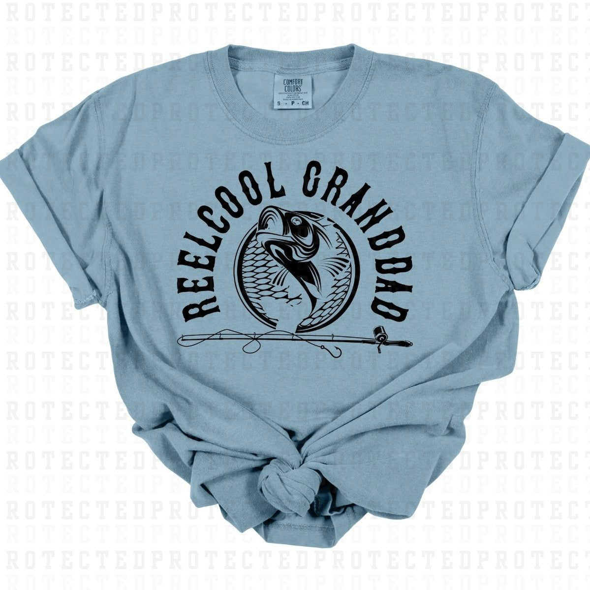 REAL COOL GRANDDAD *SINGLE COLOR* - DTF TRANSFER