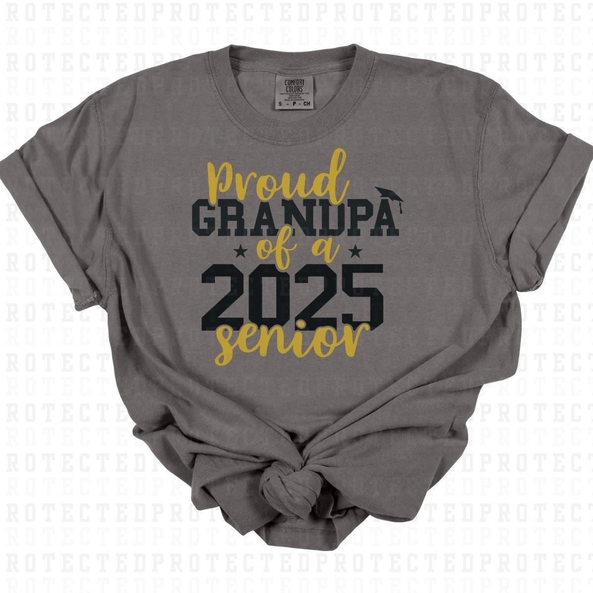 PROUD GRANDPA 2025 SENIOR - DTF TRANSFER