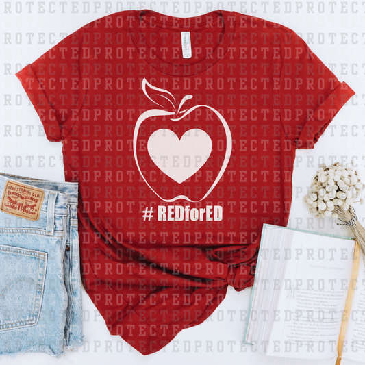 #REDFORED *SINGLE COLOR* - DTF TRANSFER