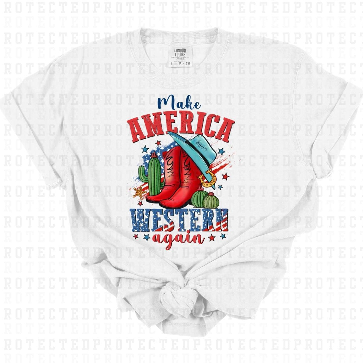 MAKE AMERICA WESTERN AGAIN - DTF TRANSFER