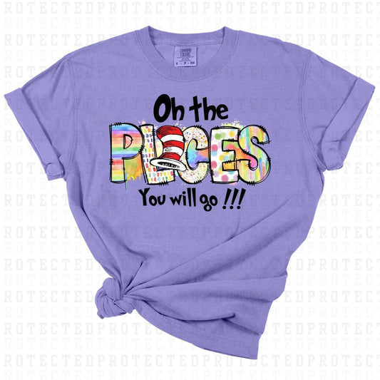OH THE PLACES YOU'LL GO *DR SEUSS* - DTF TRANSFER