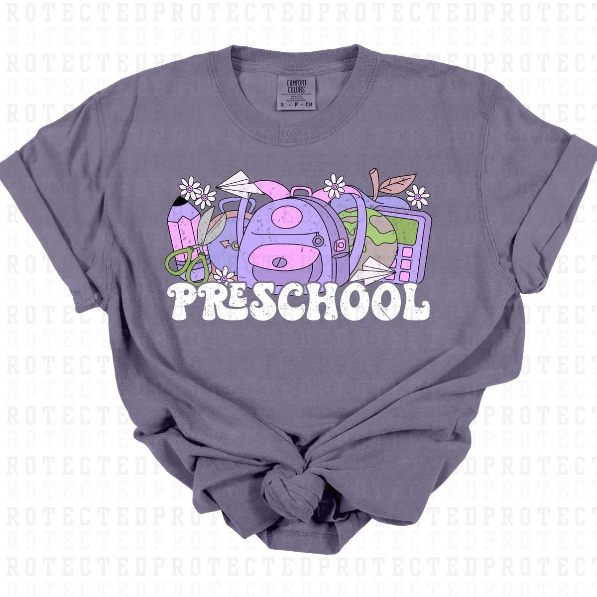 PRESCHOOL *W/GRUNGE* - DTF TRANSFER