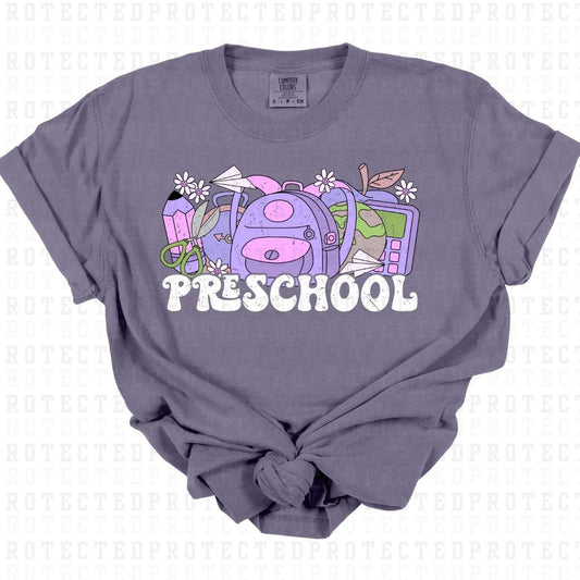 PRESCHOOL *W/GRUNGE* - DTF TRANSFER