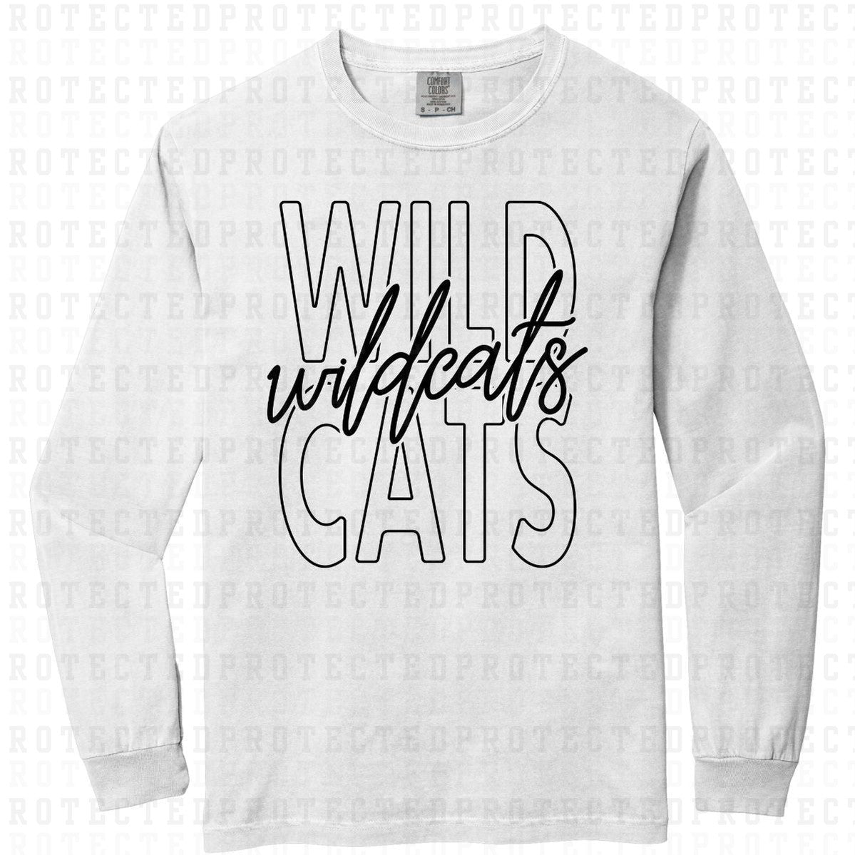 WILDCATS *SINGLE COLOR* - DTF TRANSFER