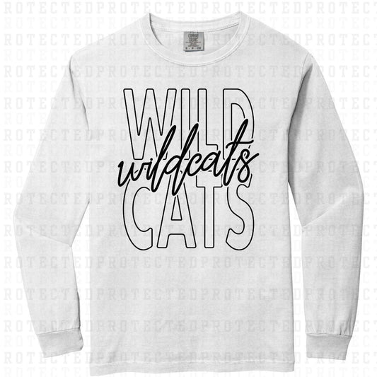 WILDCATS *SINGLE COLOR* - DTF TRANSFER