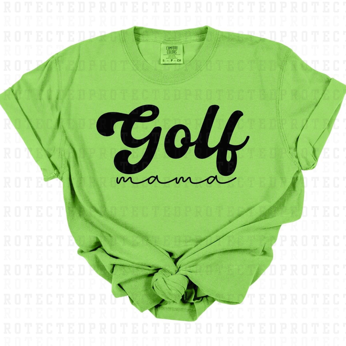 GOLF MAMA *SINGLE COLOR* - DTF TRANSFER