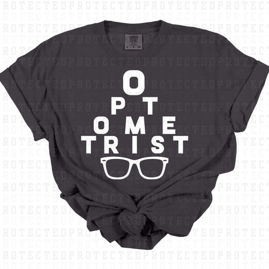 OPTOMETRIST *SINGLE COLOR* - DTF TRANSFER