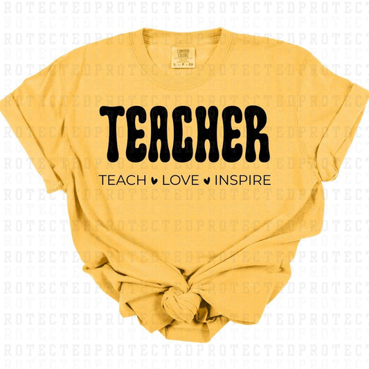 TEACHER *SINGLE COLOR* - DTF TRANSFER