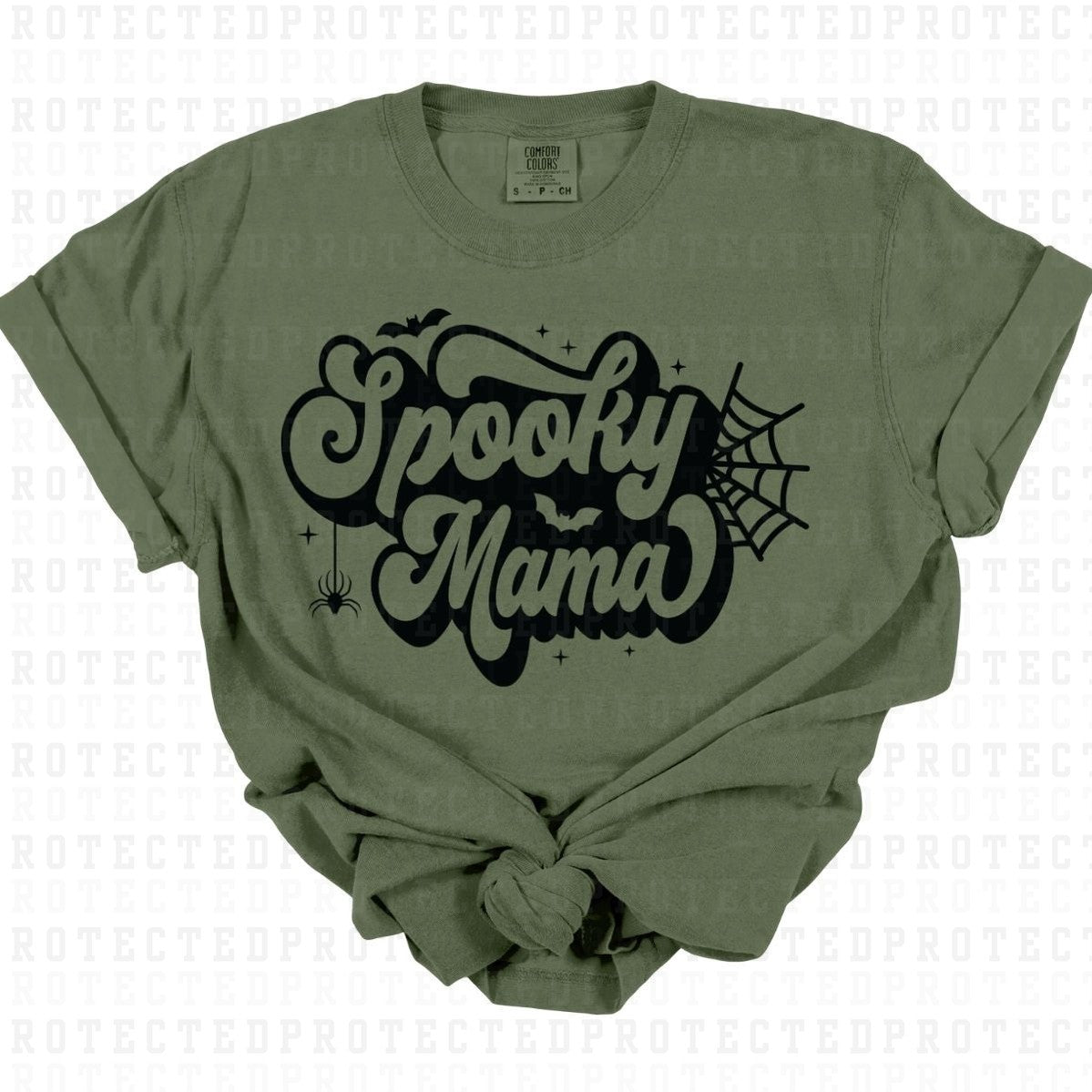 SPOOKY MAMA *SINGLE COLOR* - DTF TRANSFER