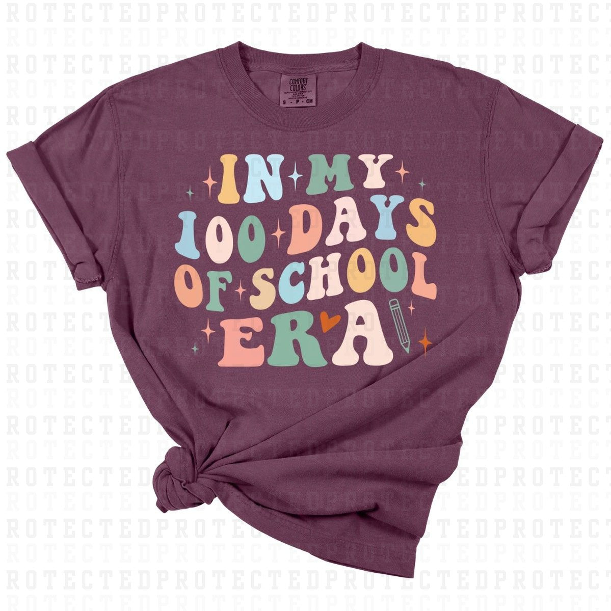 IN MY 100 DAYS OF SCHOOL ERA - DTF TRANSFER