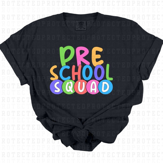 PRESCHOOL SQUAD - DTF TRANSFER