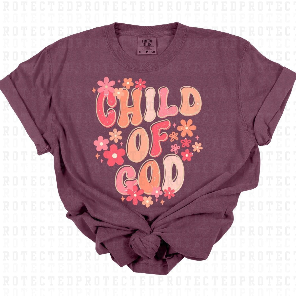 CHILD OF GOD *GRUNGE* - DTF TRANSFER