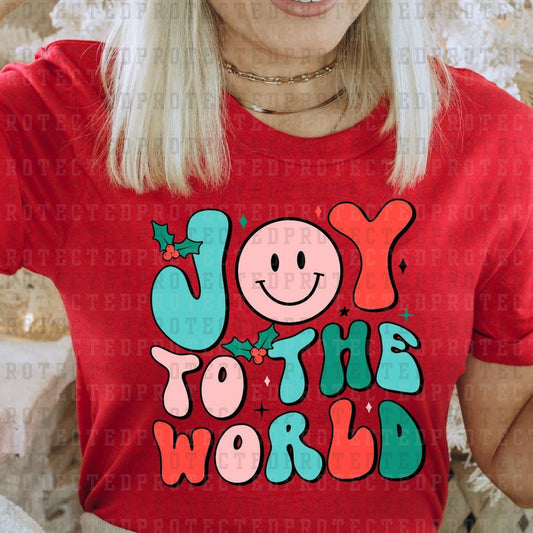 JOY TO THE WORLD - DTF TRANSFER