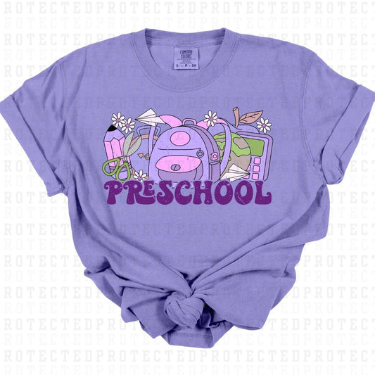 PRESCHOOL *W/GRUNGE* - DTF TRANSFER