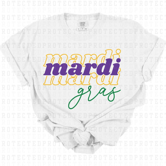 MARDI GRAS - DTF TRANSFER