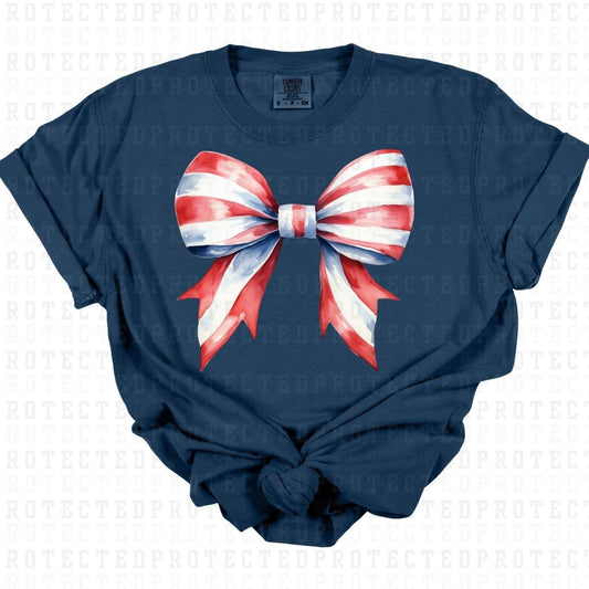 COQUETTE PATRIOTIC BOW - DTF TRANSFER