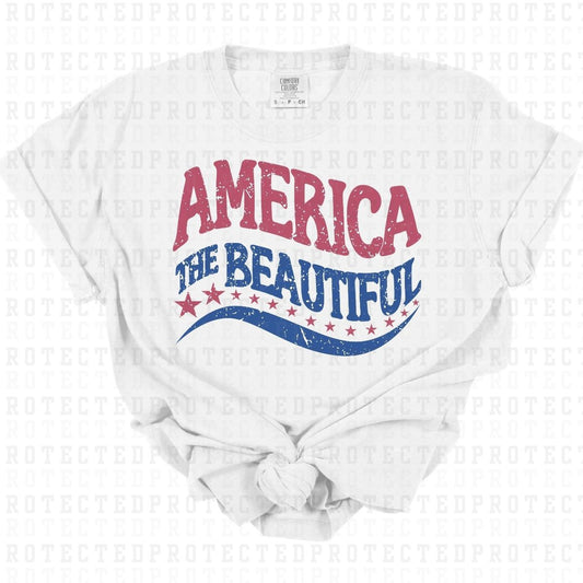 AMERICA THE BEAUTIFUL - DTF TRANSFER