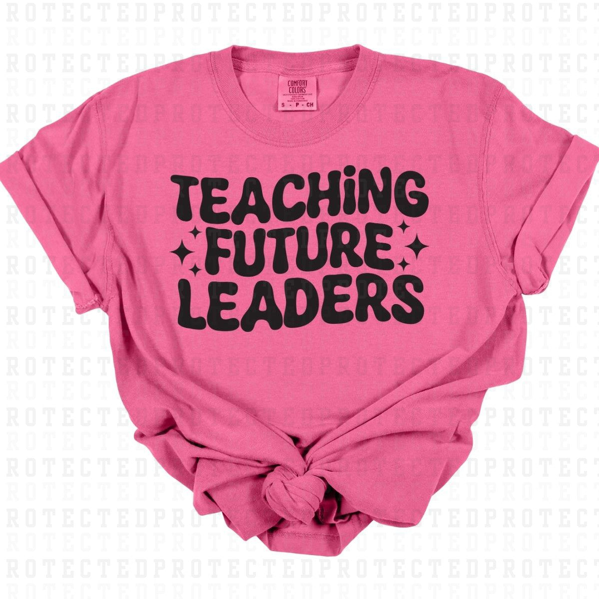 TEACHING FUTURE LEADERS *SINGLE COLOR* - DTF TRANSFER