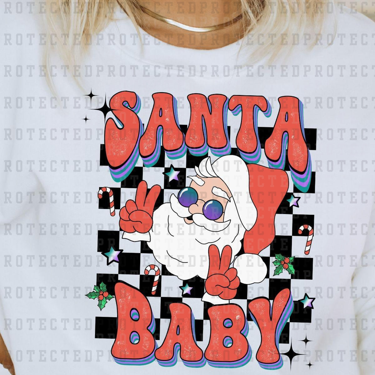 SANTA BABY - DTF TRANSFER