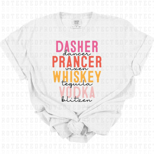 DASHER DANCER PRANCER ... - DTF TRANSFER