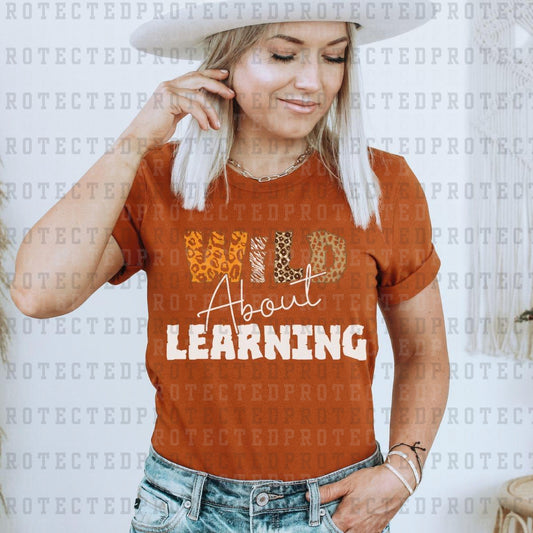 WILD ABOUT LEARNING -  DTF TRANSFER