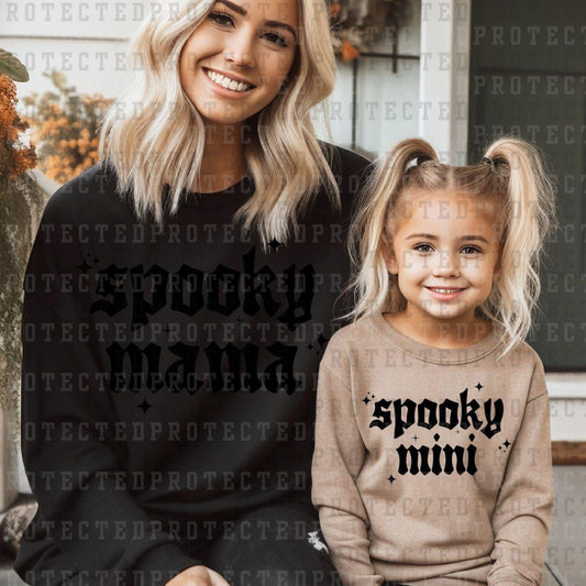 SPOOKY MINI *MINI TRANSFER ONLY/SINGLE COLOR*  - DTF TRANSFER