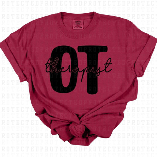 OT THERAPIST *SINGLE COLOR* - DTF TRANSFER