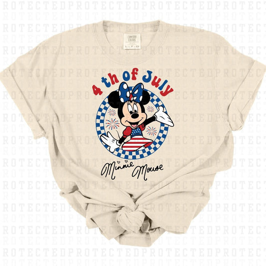 4TH OF JULY MAGICAL MOUSE & FRIENDS - DTF TRANSFER