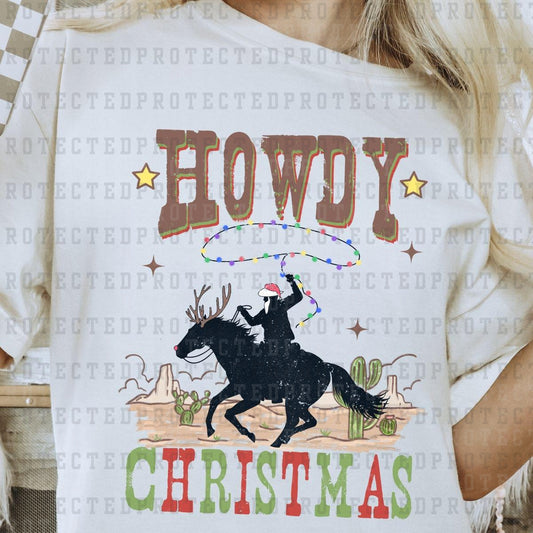 HOWDY CHRISTMAS - DTF TRANSFER