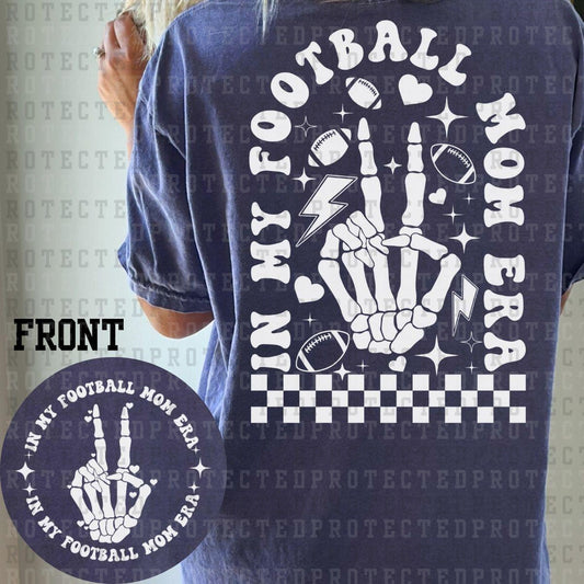 FOOTBALL MOM ERA (SINGLE COLOR/POCKET/BACK) - DTF TRANSFER