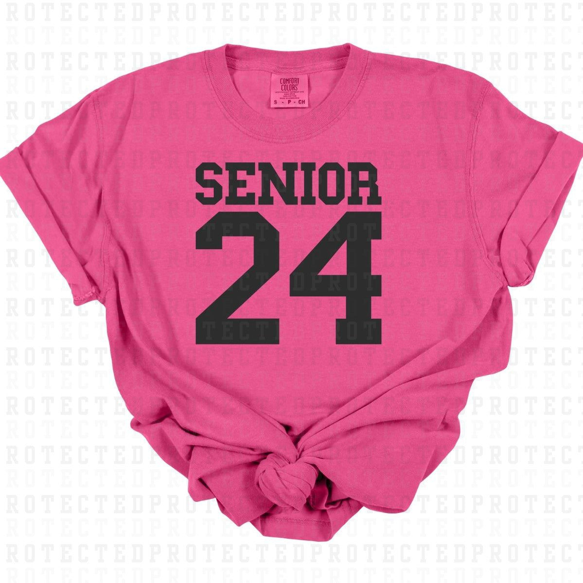 SENIOR 24 *SINGLE COLOR* - DTF TRANSFER