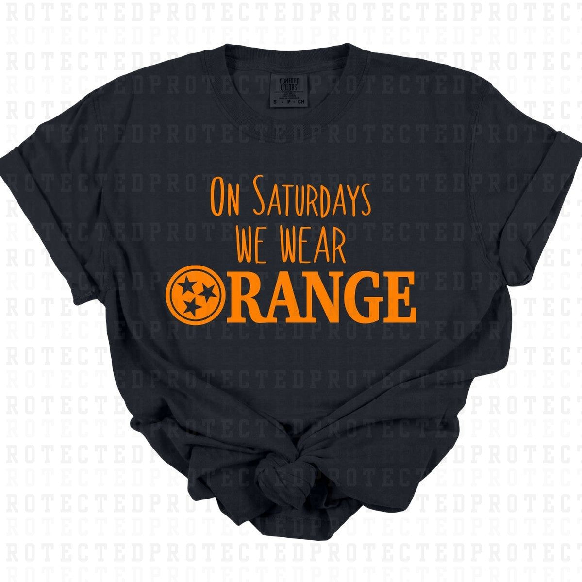 ON SATURDAYS WE WEAR ORANGE - DTF TRANSFER