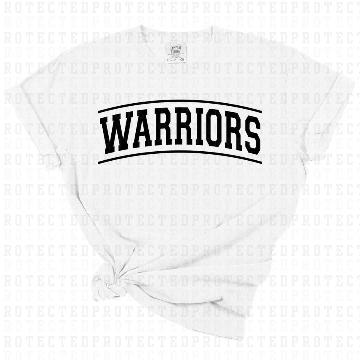 WARRIORS *SINGLE COLOR* - DTF TRANSFER