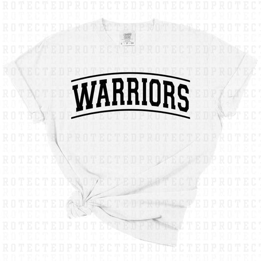 WARRIORS *SINGLE COLOR* - DTF TRANSFER