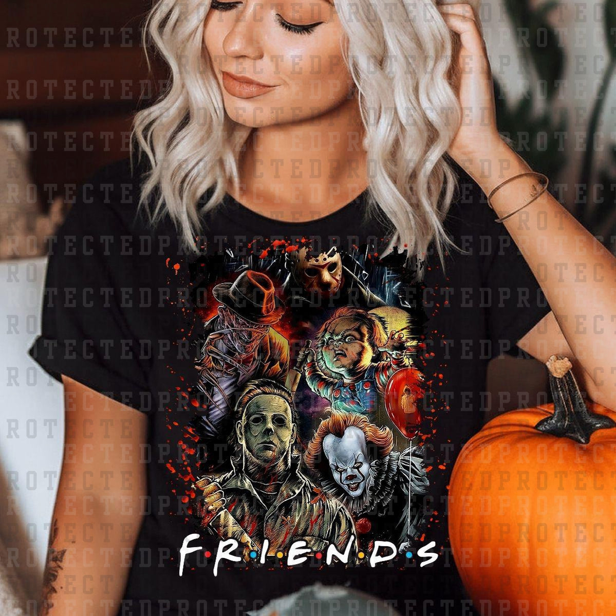 HALLOWEEN FRIENDS - DTF TRANSFERS