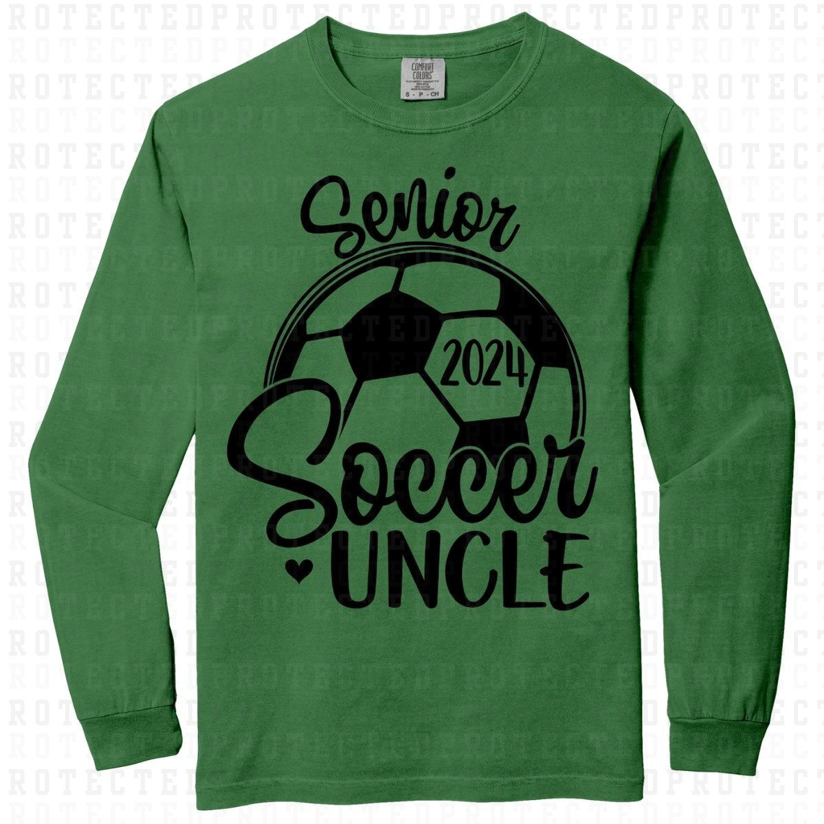 UNCLE SENIOR 2024 SOCCER *SINGLE COLOR* - DTF TRANSFER