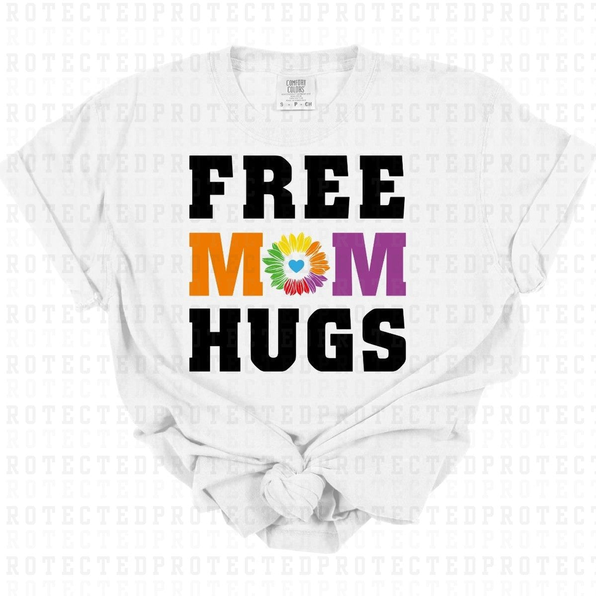 FREE MOM HUGS - DTF TRANSFER