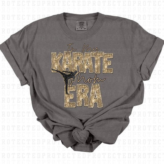 KARATE MOM ERA *FAUX SEQUIN* - DTF TRANSFER