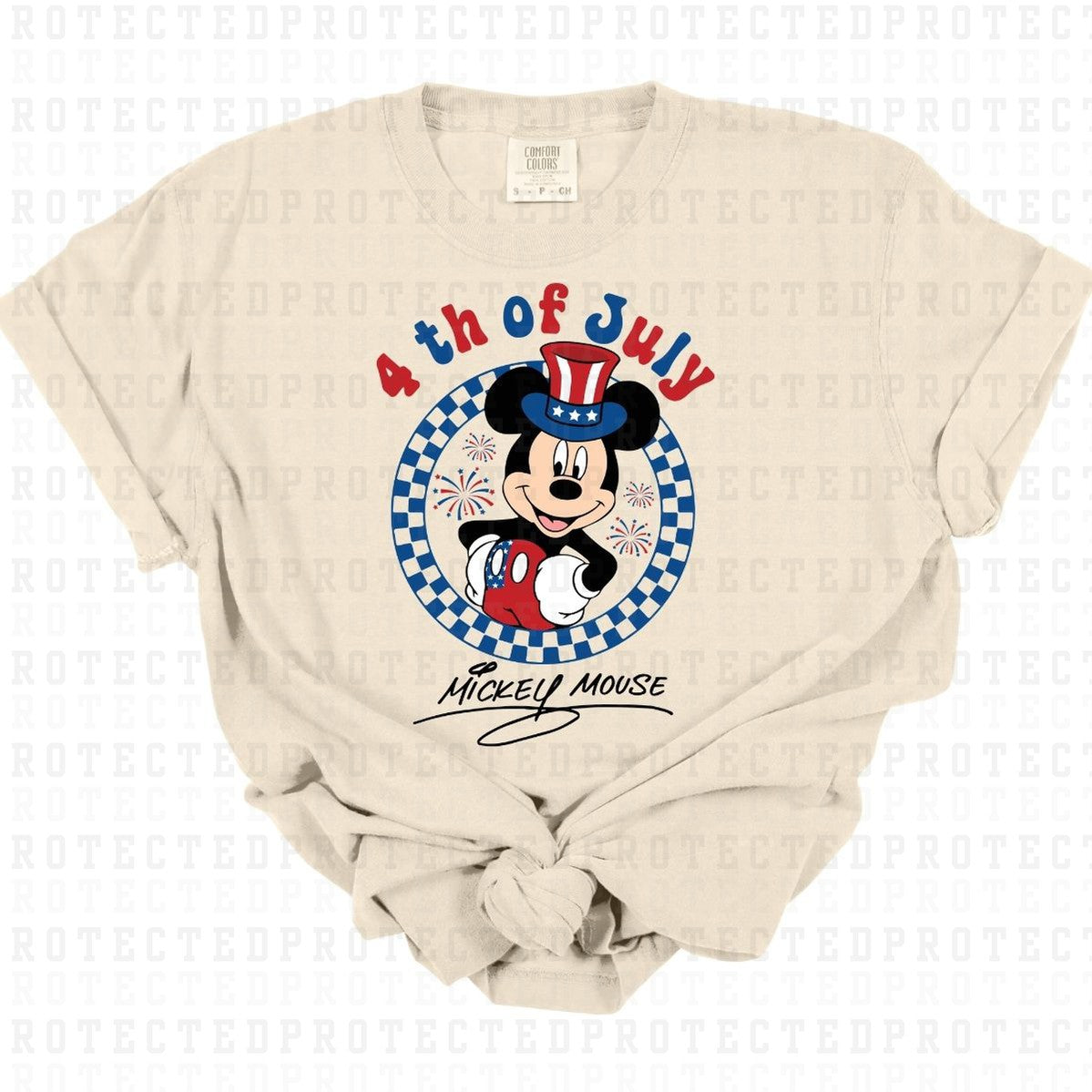 4TH OF JULY MAGICAL MOUSE & FRIENDS - DTF TRANSFER