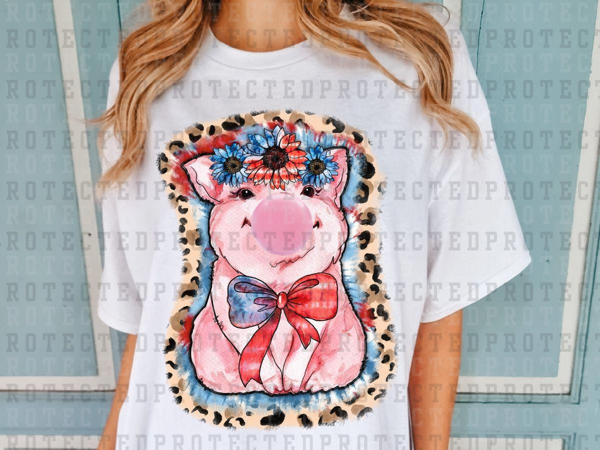 PATRIOTIC PIG - DTF TRANSFERS