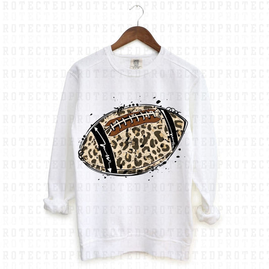 ANIMAL PRINT FOOTBALL - DTF TRANSFER